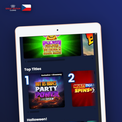 Ikona hracího automatu v mobilní aplikaci GB Casino s tisíci hrami