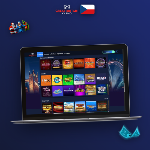 GB Casino na počítači jako plnohodnotná desktopová aplikace s tmavým rozhraním