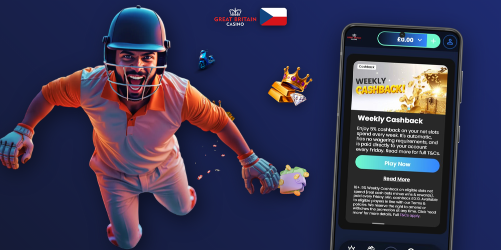 GB Casino promo nabídka s mincemi a kartami — 100 % až 10 000 CZK