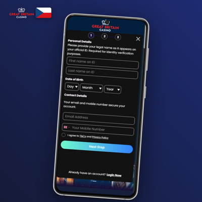 Přihlášení přes sociální sítě jako nejrychlejší způsob registrace v GB Casino