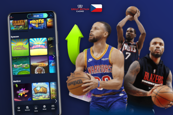 Uvítací bonus GB Casino zobrazený na mobilní obrazovce po registraci v aplikaci