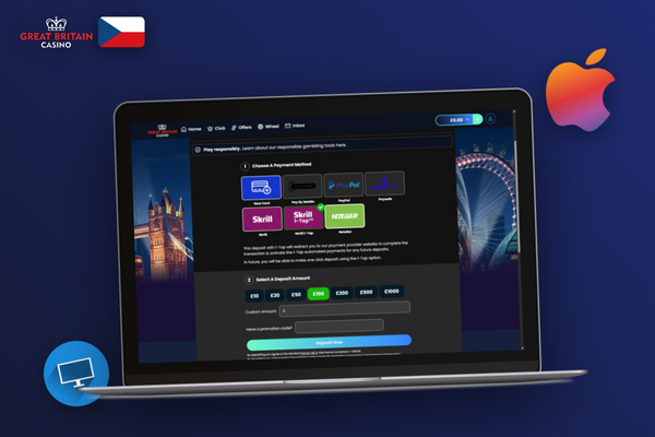 GB Casino výběr u limitu 250 000 CZK vyžaduje doložení výpisu z účtu